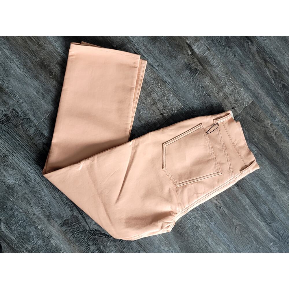 AGOLDE '90s Pinch Waist White Leather Pants - New 29 Waist - Picture 8 of 8